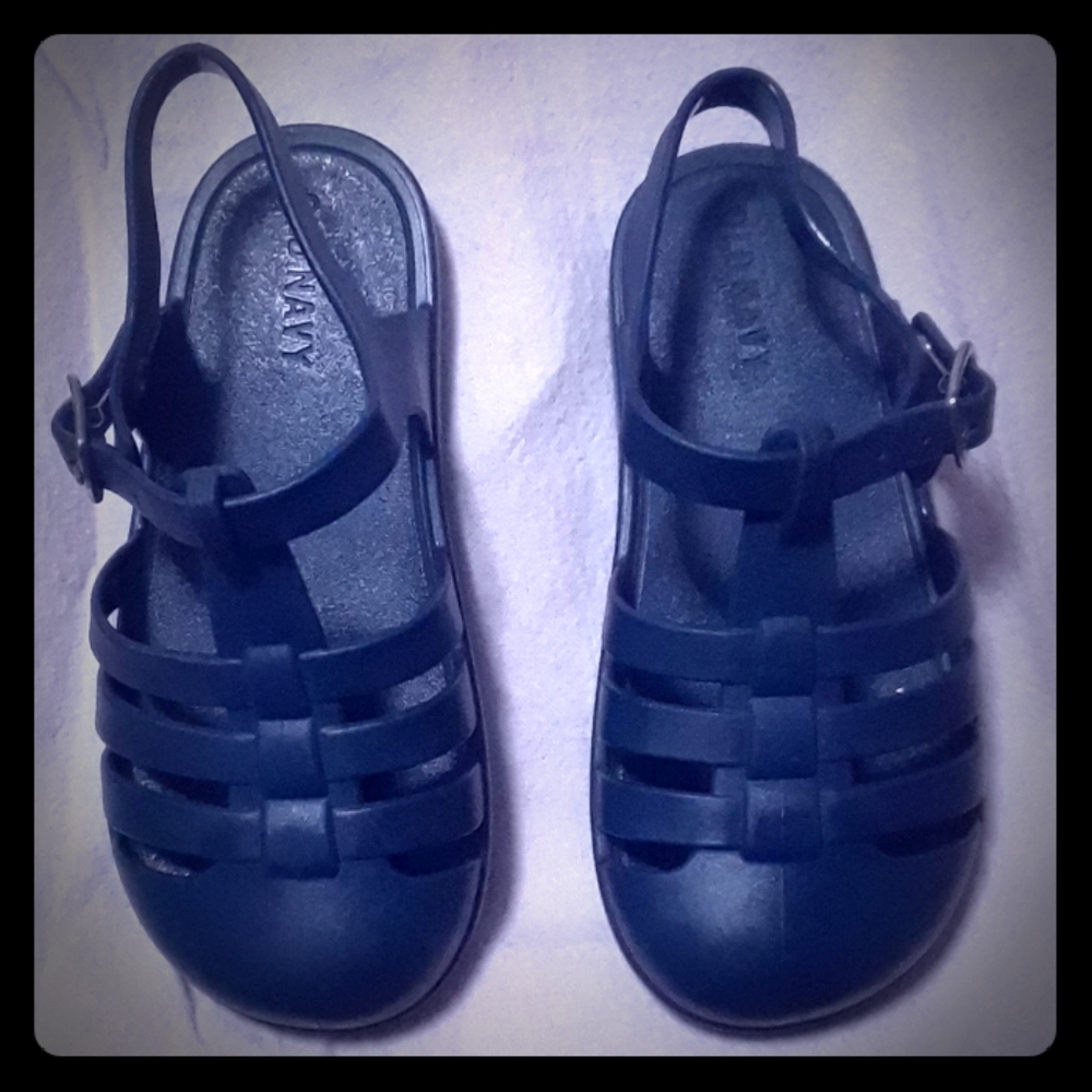 Navy Blue Sandals